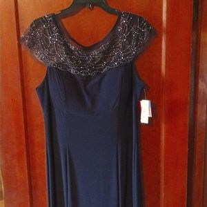 R&M Richards Long Formal Dress Style 877